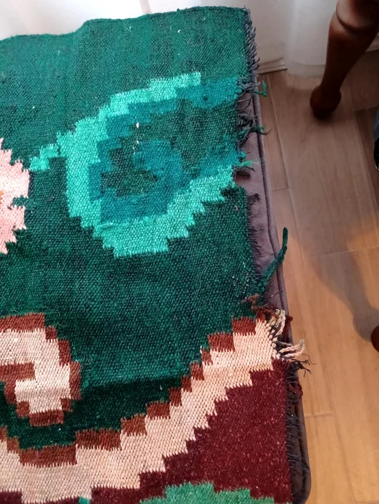 Vintage Wool Rug - Picture 4 of 4